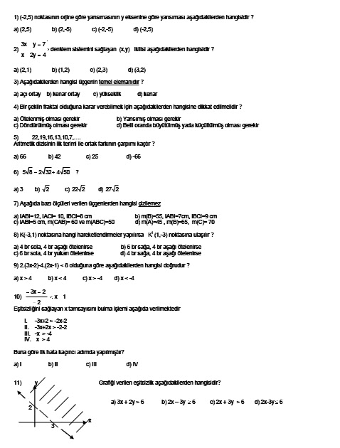 matematik quiz matematik quiz